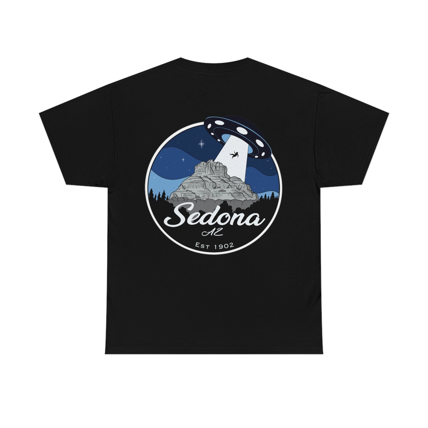 Sedona UFO Cotton Tee - redrockmerchco