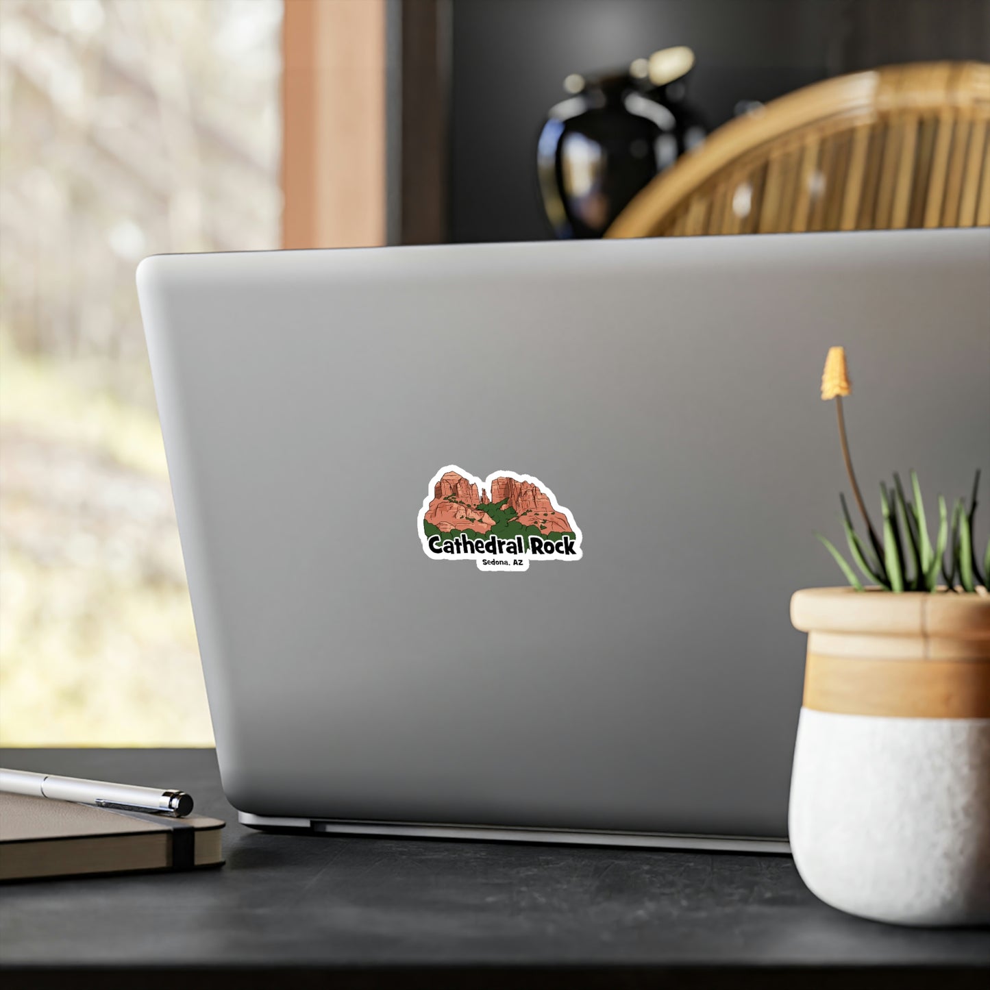 Cathedral Rock Die-Cut Stickers - redrockmerchco