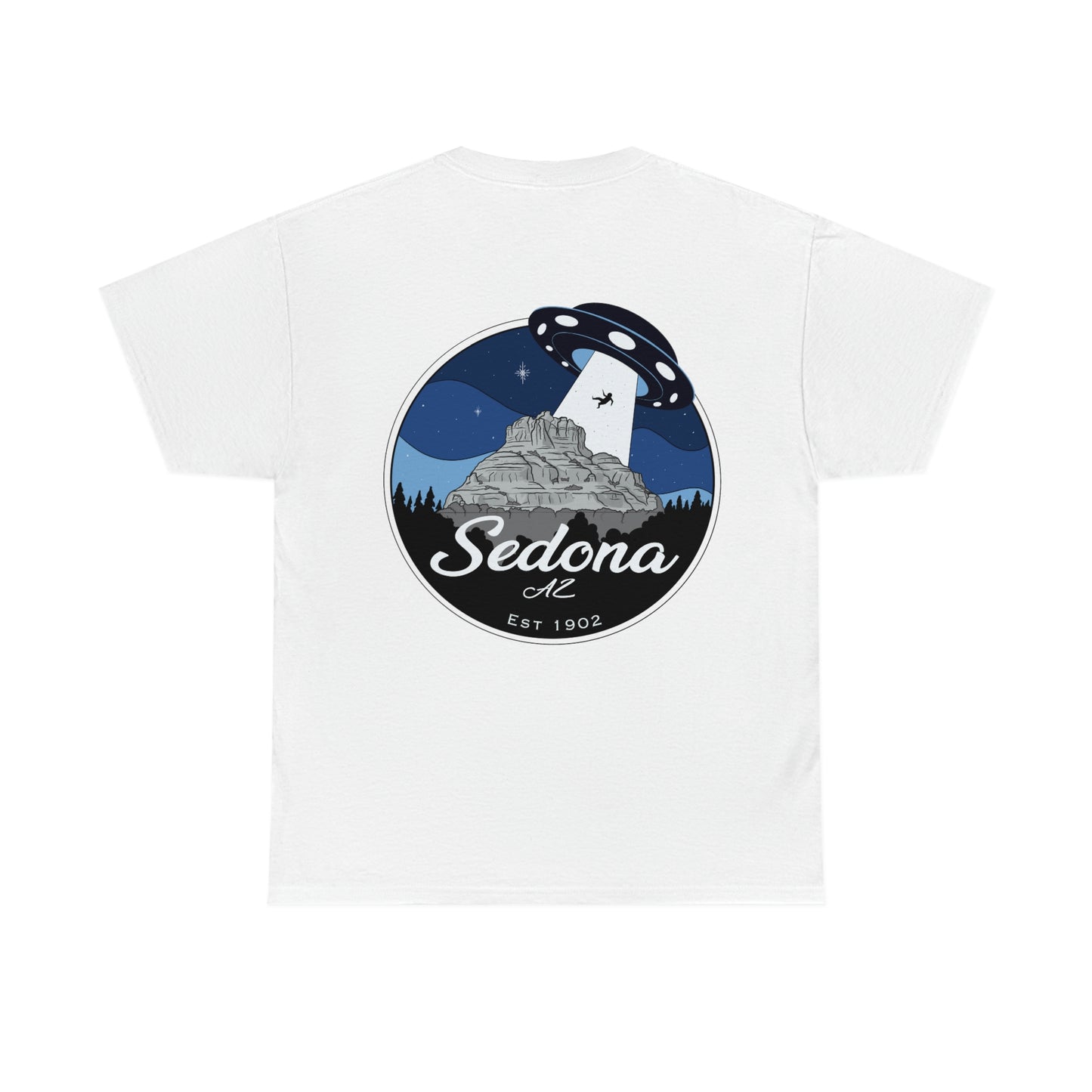 Sedona UFO Cotton Tee - redrockmerchco