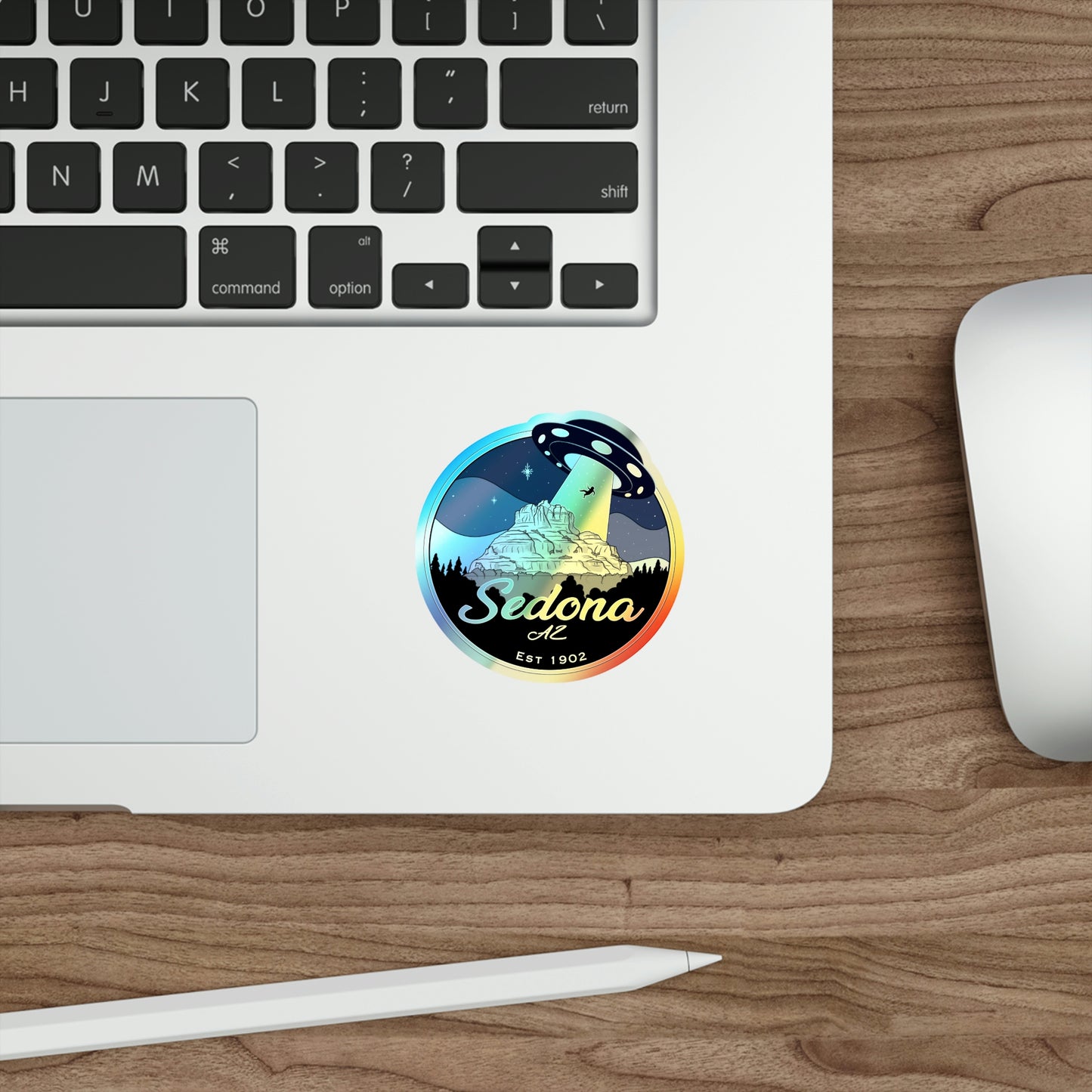 Sedona Holographic Die-cut Stickers - redrockmerchco