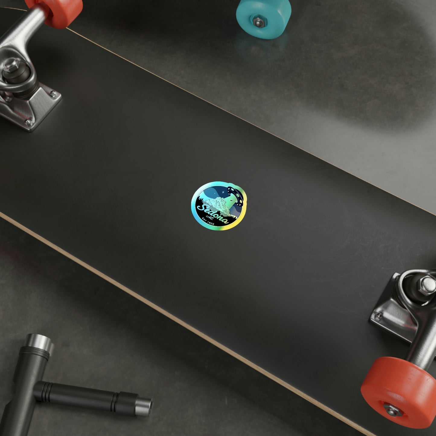Sedona Holographic Die-cut Stickers - redrockmerchco