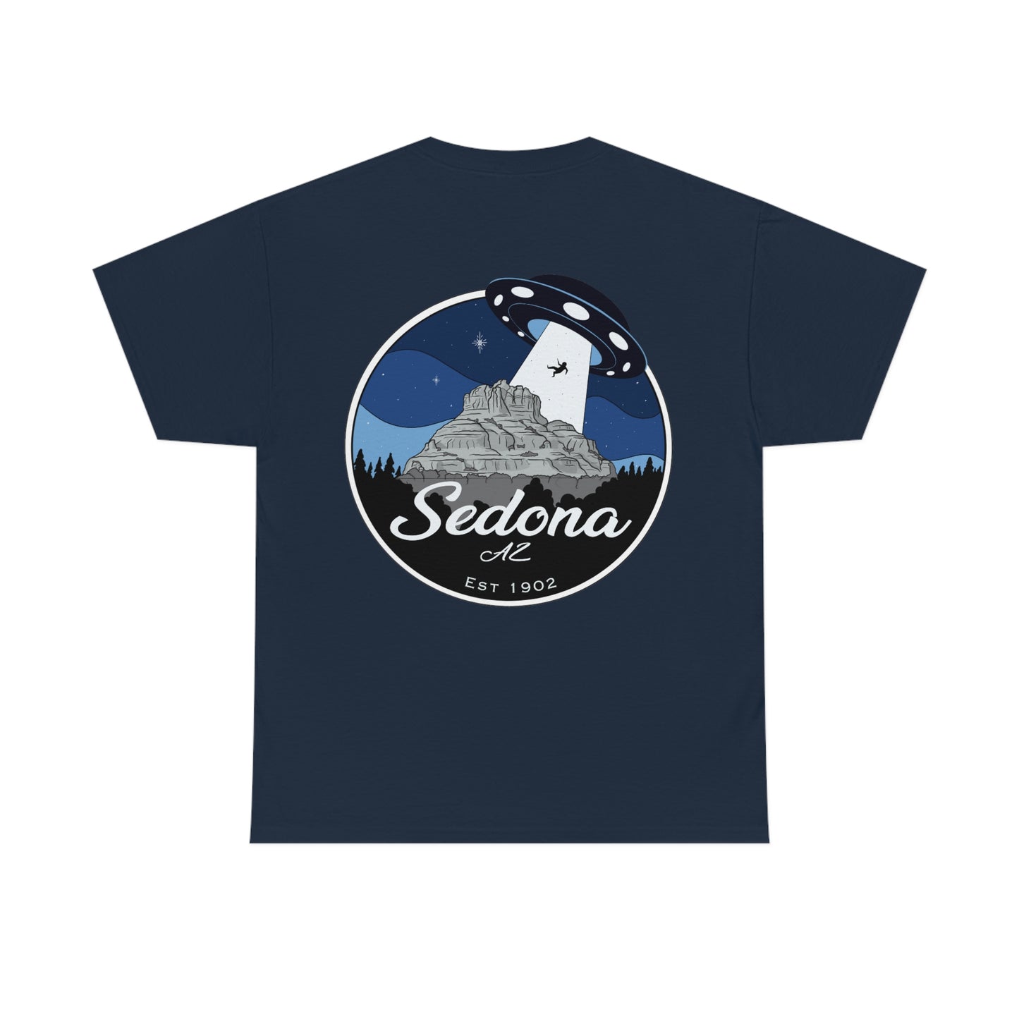 Sedona UFO Cotton Tee - redrockmerchco