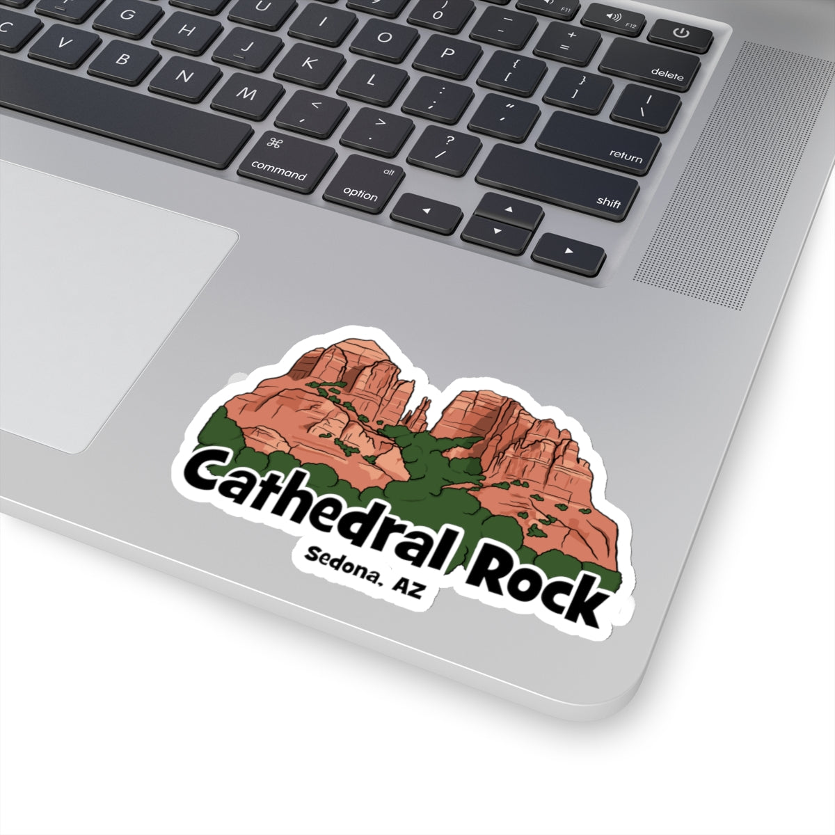 Sedona Arizona Cathedral Rock Die-Cut Sticker