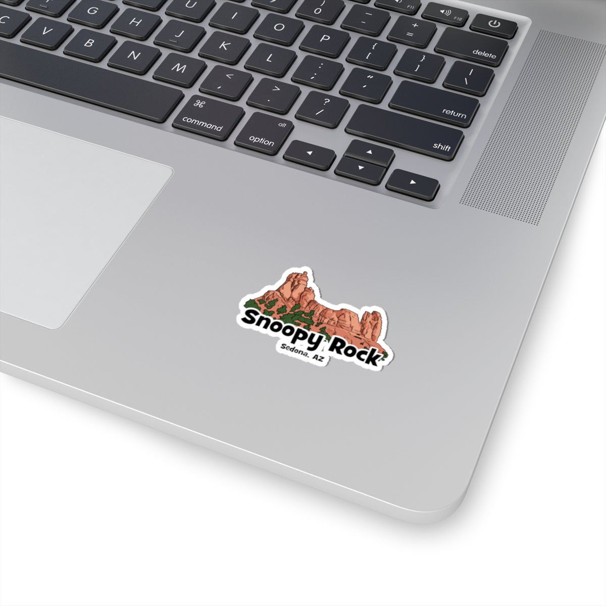 Sedona Arizona Snoopy Rock Die-Cut Sticker