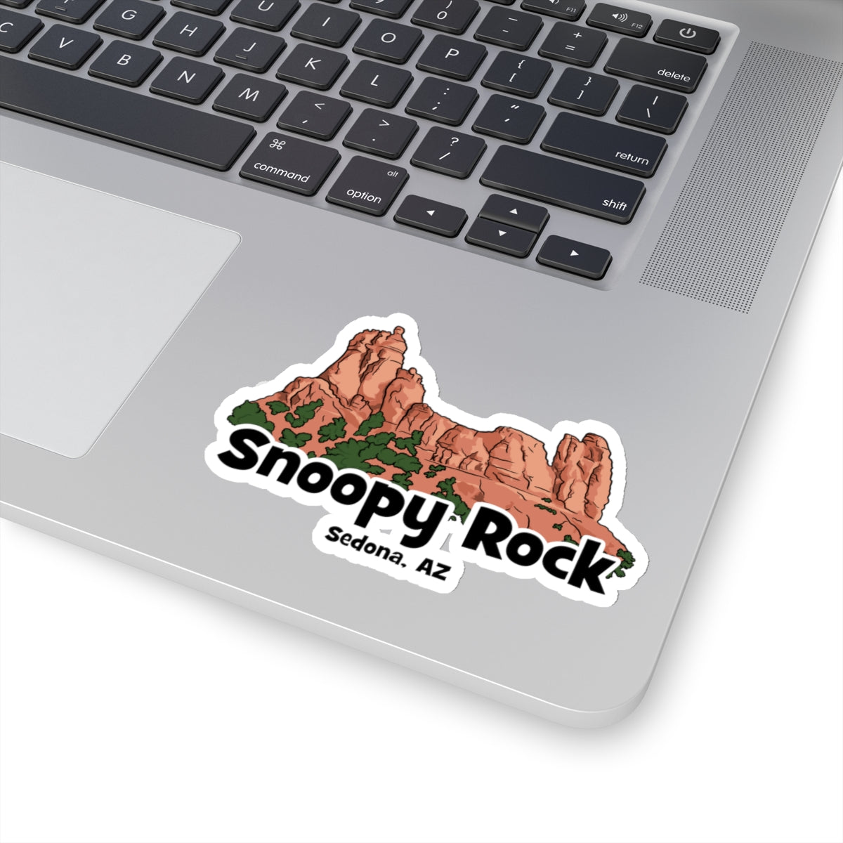 Sedona Arizona Snoopy Rock Die-Cut Sticker