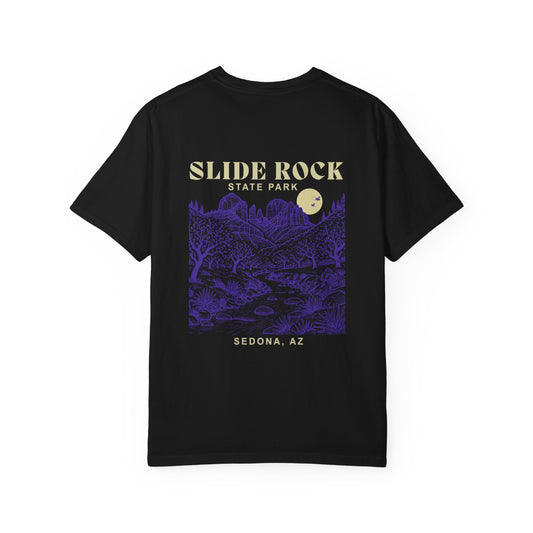 Slide Rock State Park Line Art T-Shirt