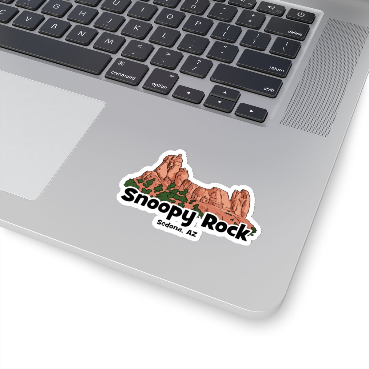 Sedona Arizona Snoopy Rock Die-Cut Sticker