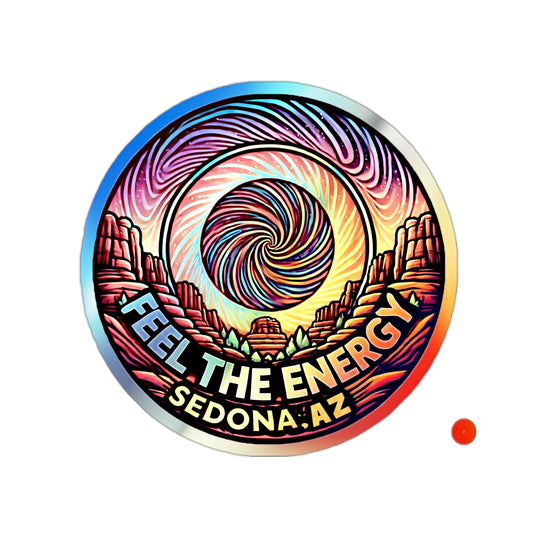 Sedona Vortex Holographic Sticker
