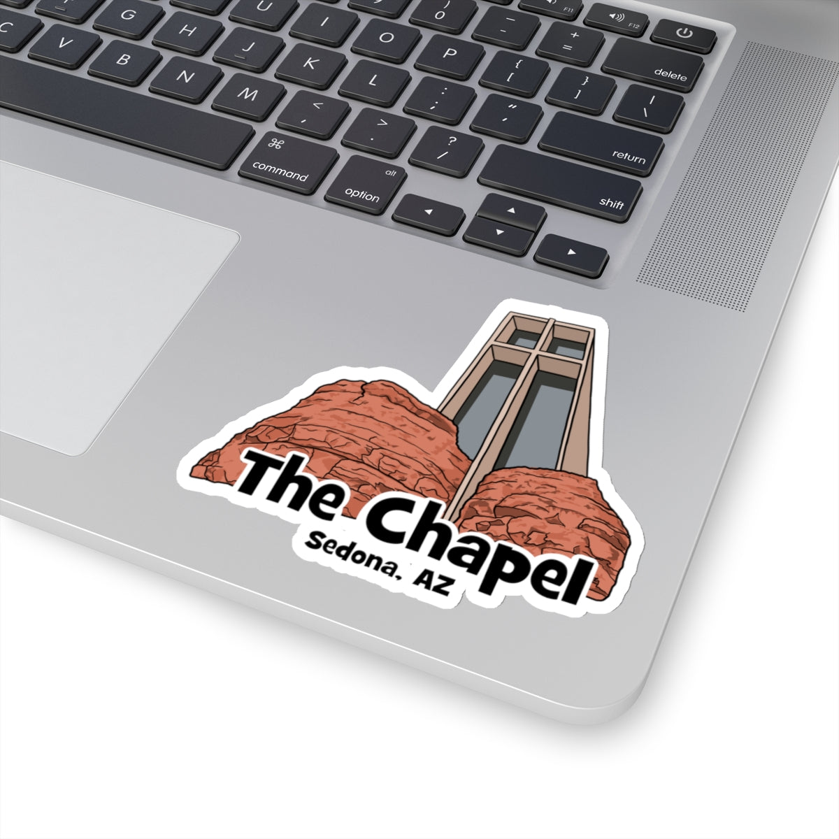 Sedona Arizona Chapel of the Holy Cross Die-Cut Sticker