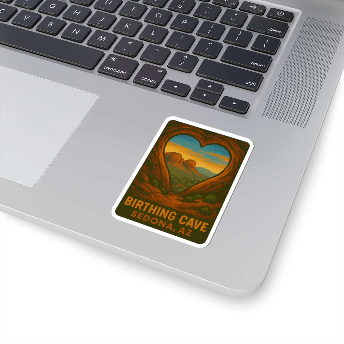 Birthing Cave Kiss-Cut Stickers for Adventure Lovers, Arizona Souvenir, Laptop Decor, Travel Journal Tags, Gift for Nature Enthusiasts